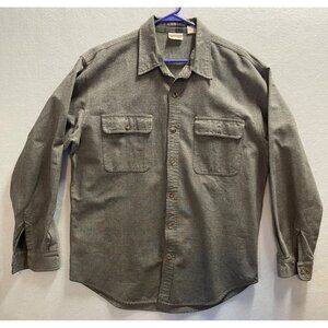Vintage 2000s Field and Stream Flannel Long Sleeve Button Up Heavy Duty